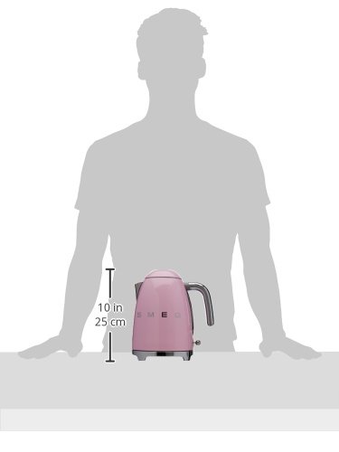 Amazon | Smeg 1.7-Liter Kettle-Pink by Smeg | SMEG | 電気ケトル